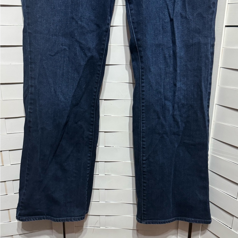 Coldwater Creek Dark Blue Flare Jeans - Picture 2 of 7